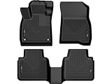 Husky Liners Weatherbeater Floor Mats | Fits 2024-2026 Honda Accord | Front & 2nd Row, 2-pc Black - 99421