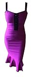Switchblade Stiletto Womens Scarlet Dress (Medium, Magenta)