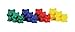 School Specialty Teddy Bear Manipulative Counters - Assorted Sizes - Set of 96 - Assorted Colors