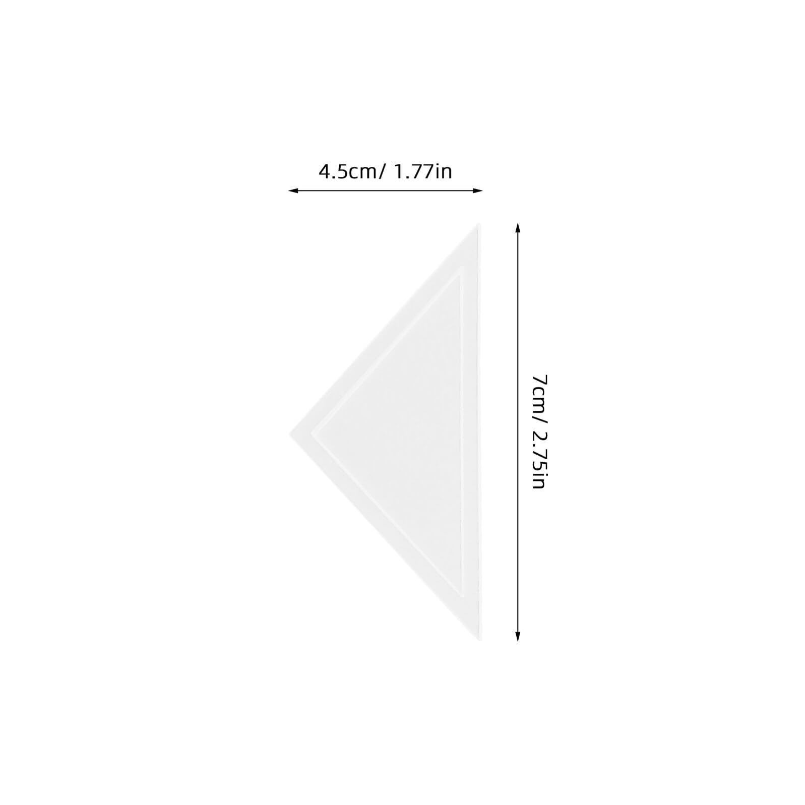 Juego de 54 Plantillas de Acrílico Transparente para Patchwork y Acolchado Regla Multiángulo para Patrones de Costura Kit de Herramientas de Precisión para Manualidades DIY
