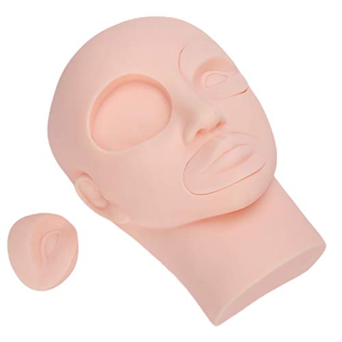 Testa di manichino per il trucco, modello di testa...