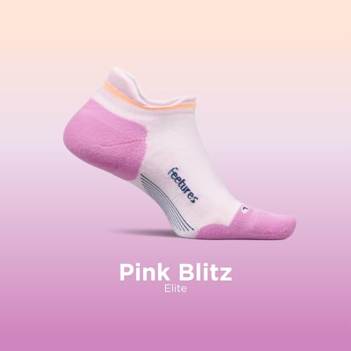 Image of Feetures Elite Max Cushion No Show Tab Ankle Sock