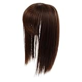 Healvian Postiche à Clip pour Cheveux Clairsemés Extension Capillaire Naturelle pour Femmes Complément Cheveux Blancs