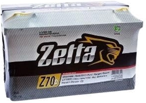 Bateria Automotiva Moura Zetta 70AH Polo Positivo Direito Z70D MFA