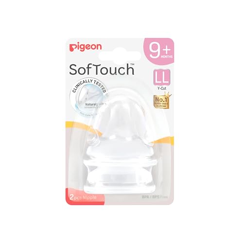 Pigeon SofTouch BPP Nipple, LL (2 Pieces)