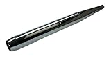 Länge Auspuff: 770mm Auspuff 32mm Chrom für Zündapp CS 50, KS, GTS 50 Kleinkraftrad, Endrohr, Abgasanlage