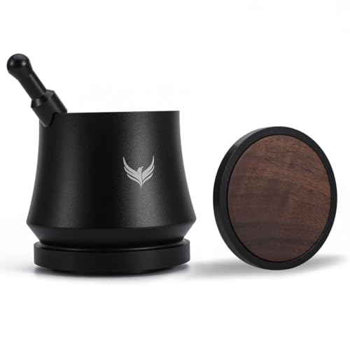 Knodos Blind Shaker 58mm - Coffee Dosing Cup Funnel with Aluminium Alloy Rings for Declumping and Distribution - Image 3