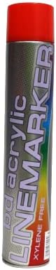 LineStar x1 Red Aerosol Floor Line Marker Spray Paint 7 Colours.Ideal ...