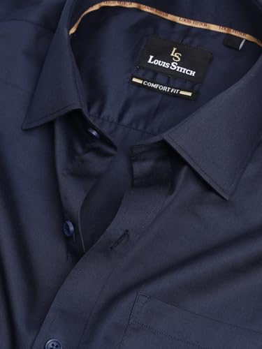 Image of LOUIS STITCH Men's Regular Fit Formal Shirts for Men (ST-S1-CF-900 (1))