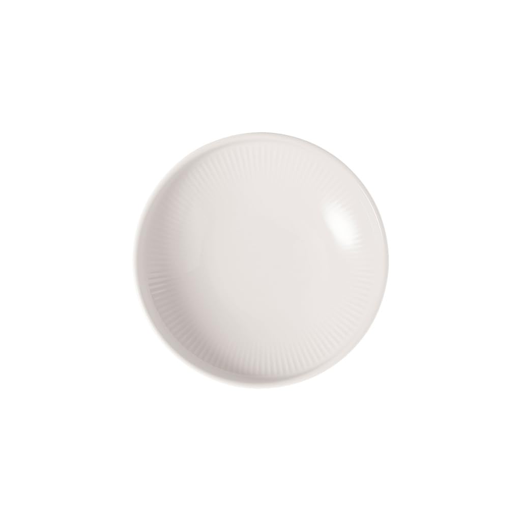 Villeroy & Boch - Afina Schälchen aus Premium Porzellan, kleine Schüssel für Snacks, Made in Germany, spülmaschinenfest und mikrowellensicher, stapelbar, weiß, 6er Set