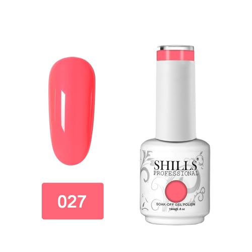 Image of SHILLS PROFESSIONAL UV /LED Soak Off Gel Polish Color Shade 27, Matte Finish, 15ml