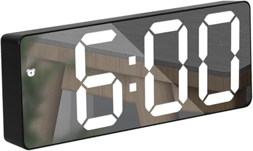 La mejor comparación de reloj digital barato los 5 más buscados. 44 Reloj Despertador Digital, Despertador Digital LED, Despertador Digital con Modo de Suspensión Y Regulación Automática de Brillo, Fecha, Temperatura, 12/24 Horas, Pantalla de...