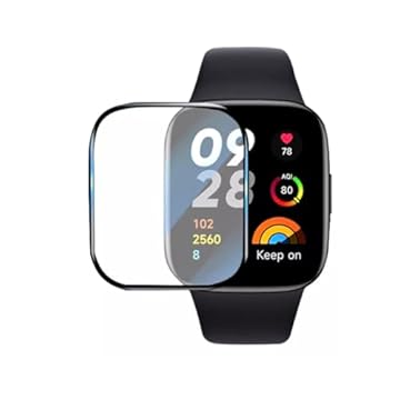 Kit 2 Películas Protetoras 5D para Redmi Watch 3, 4, 5 (Redmi Watch 5 Lite)
