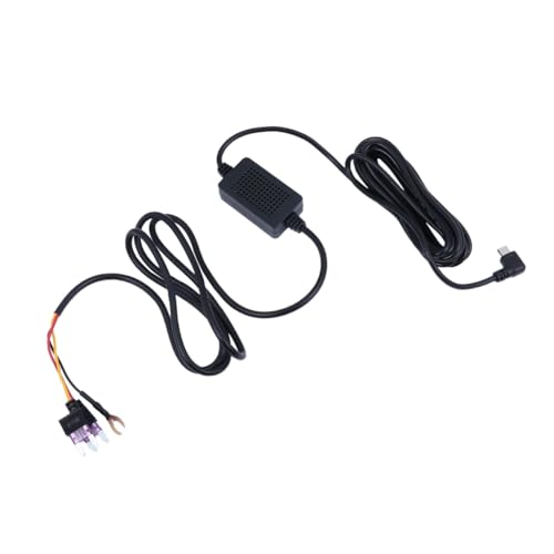 Cable alimentación mini USB coche SHINEOFI DVR GPS conector ABS compacto