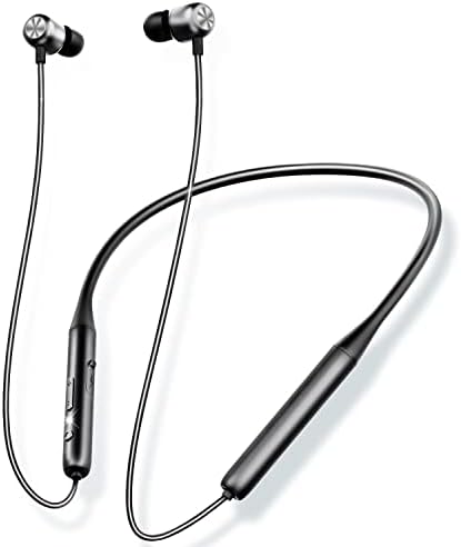 【ネックバンド型 Bluetooth イヤホン】ワイヤレスイヤホン スポーツ イヤホン ブルートゥースイヤホン 首掛けイヤホン Hi-Fi音質 マグネット搭載 自動ペアリング記憶 瞬時接続 IPX6防水 フィット感 音量調節 ハンズフリー通話 マイク内蔵 WEB会議/テレワーク/通勤通学