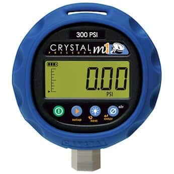 Crystal M1-10KPSI Digital Pressure Gauge, 0 to 10,000 psi