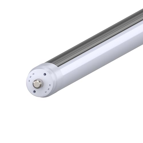 NYLL (Pack of 2 6 ft T12 Single Pin (FA8) Type A Plug & Play LED Tube, Daylight (6000K) Direct Replacement for 55W F72T12/D (Without Rewiring or Modification) Ballast Required!