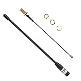 10dBi 915MHz for LoRaWAN Antenna with for SMA Male Connector and for SMA to U.FL IPX Cable, 17cm Whip Style for Meshtastic Long Distance Signal Transmission, Outdoor Industrial Coaxial RF Component