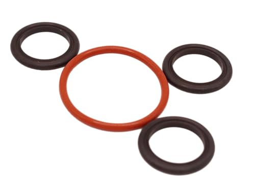 Image of Block Gasket Seal Kit Case half Oring 10991AA001 X 3 Case half Oring 806932030 X 1 Compatible with Subaru Engine mpreza Turbo EJ20 EJ25 STi WRX