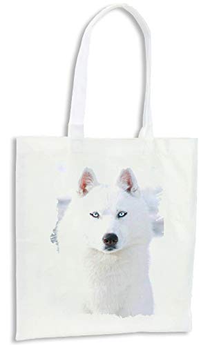 MERCHANDMANIA PACK 2 BOLSAS LOBO BLANCO cocina compra kitchen
