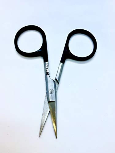 Tungsten Carbide Precision Scissor for Fishing, Fly Tying, 4 inches