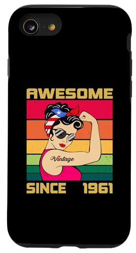 ���B���e�[�W 1961 �a�����v���[���g �����p 65�� 1961�N���܂� �X�}�z�P�[�X iPhone SE (2020) / 7 / 8 �p