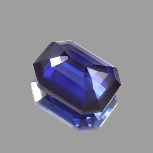 Zafiro azul natural sin calentar Ceilán para evitar gemas sintéticas de 2.85 ct 2
