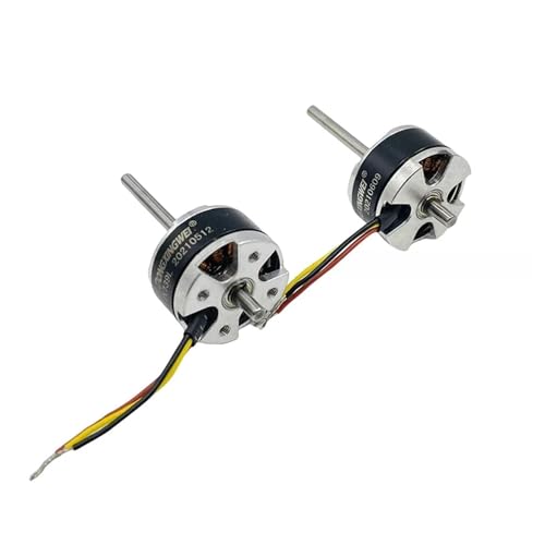 OLDHZTPGQX 1806 23mm Outer Rotor Brushless Electronic Starter 1700KV 3S-6S 1700KV DC 12V-24V High Speed Aircraft Model Tools Engine(A with Screw Hole)
