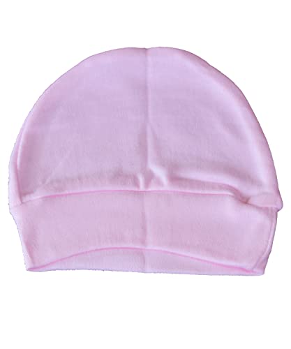 Image of New Born Baby Itch Free Feel Free Printed 100% Cotton Monkey Cap Combo (Set of 10)(0to3 Months)