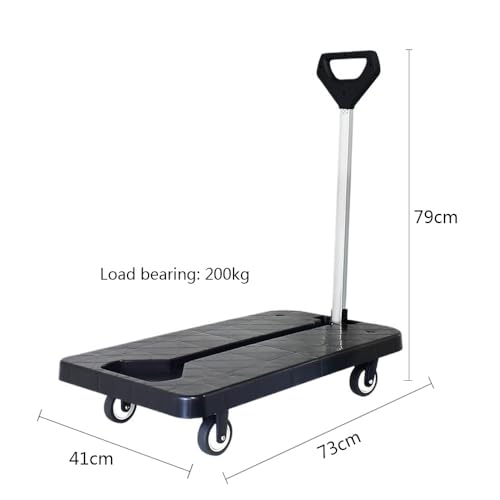 Carretilla plegable de plataforma para uso doméstico miniatura 2