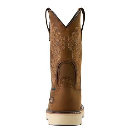 ARIAT mens Activator Argo Waterproof Round Toe Work Boot4