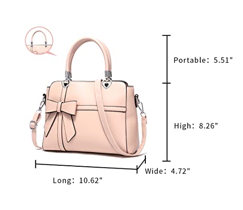 Image of JHVYF Women Tote bag Satchel Purses and Handbags for Women Shoulder Bags Bow Purse