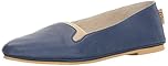 French Sole FS/NY Women's Urge Ballet Flat, Navy Leather, 4.5 UK