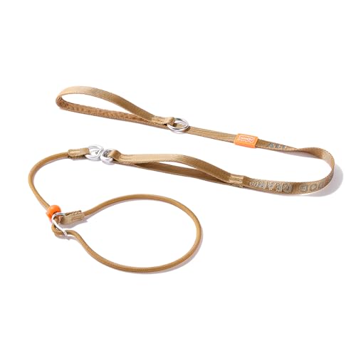HowGo Slip Lead Dog Leash, 360°Swivel Anti-Tangle (Brown 5.5FT) by HOWGO - Used condition - US$21.38