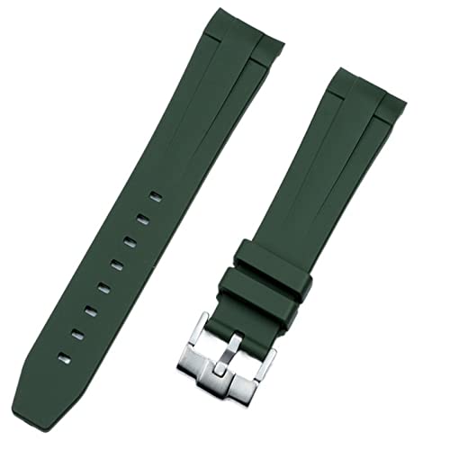 Bracelet montre caoutchouc 21 mm souple pour remplacer un bracelet usé