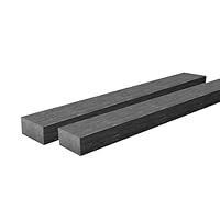 Hanit Recycling-Kunststoff Bretter Mit Nut Und Feder - Graue Kunststoffbretter 200x3x12,5cm