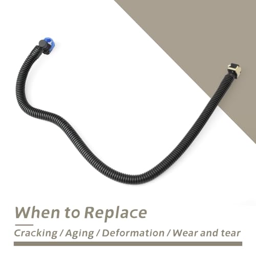 YIYANTO 9L8Z-9288-B Fuel Line Hose Assembly Replacement for Ford Escape 2009 2010 2011 2012 for Mercury for Mariner 2009 2010 2011 3.0L V6, Replace 9L8Z9288B 9L84-9288-AF From Rail Down to Frame Black by YIYANTO - Used condition - Image 5