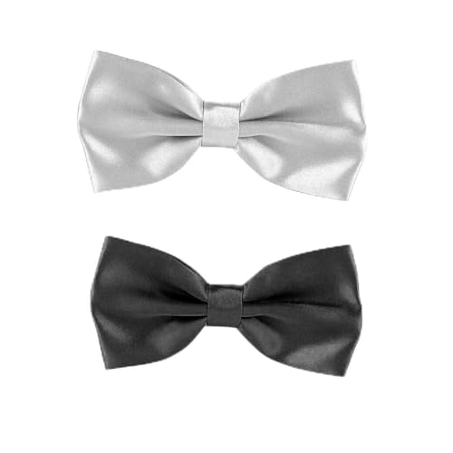 Image of Kids Pre-tied Bow Tie for Boys, Formal & Casual Adjustable Bowtie Age 3-13 Years