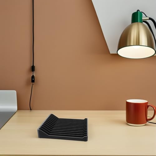 Organizador de CD vertical para escritorios y zonas de estudio 8