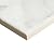 Tenedos HTCLW Carrara Vein White 4x12 Gloss Ceramic Subway Tile for Kitchen Backsplash, Bathroom Walls, Shower Surrounds, Fireplace Accents, Laundry Rooms and Interior Wall (1 Piece)