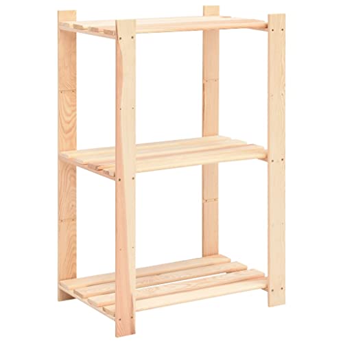 Eleganz Estantería para cargas pesadas 60 x 38 x 90 cm: estantería de almacenamiento con 3 estantes, carga máxima de 150 kg, estantería para sótanos, estantería de almacenamiento, estantería de metal