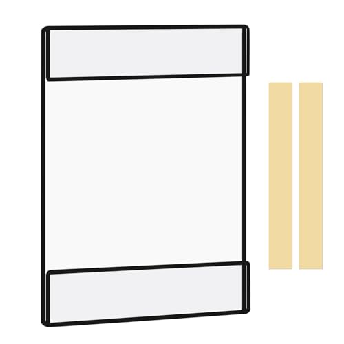 Bolidery Acrylic Picture Frames 8x10 Set of 6,Black Photo Frames Collage Wall Decor,No Drilling 8x10 Floating Hanging Picture Frames for Home, School, Office - Black Color by Bolidery - Used condition - Image 2