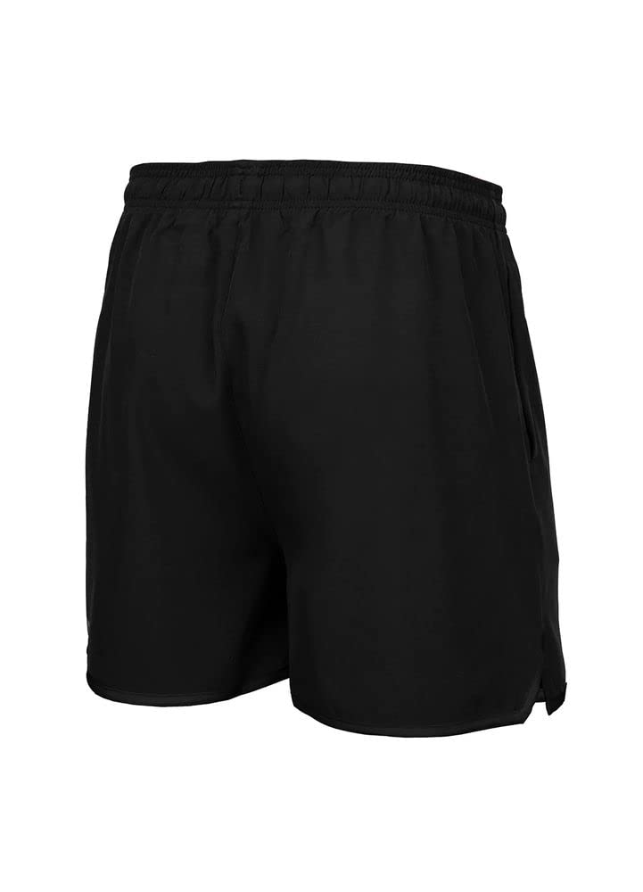 PITBULL - West Coast Sporthose Herren Kurz, Schnelltrocknende Kurze Sporthose Herren, Kurze Trainingshose Herren, Komfortabel Fitnesshose Herren, Laufhose Herren Kurz