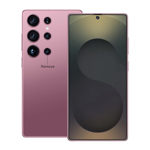 Image of Seniuraezhs X25 Ultra Android Phone | Unlocked 5G Cell Phone | 8+256GB Unlocked Smartphone | Super Fast Charging | 48MP+108MP Camera | US Version | Dual SIM | GPS (Rose Gold)