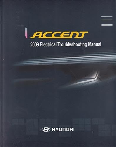 2009 Hyundai Accent Electrical Troubleshooting Manual Wiring Schematic