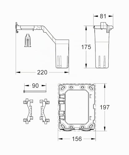 GROHE Ersatzteil, Umrüstset – Ansicht 3