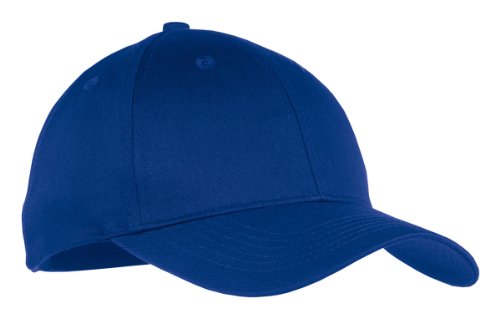 Port & Company YCP80 Youth Six-Panel Twill Cap - Royal - One Size
