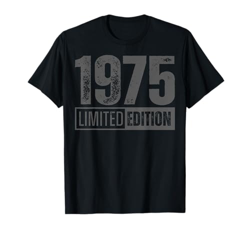 Edizione limitata 1975 e 48° compleanno Maglietta