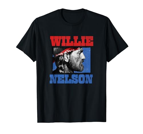 Bild: Offizielles Willie Nelson Bandana T-Shirt fr 26,99 EUR bei amazon.de