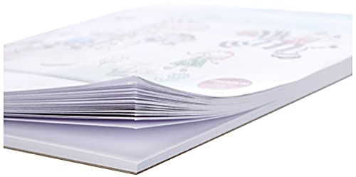 Brunnen 104740802 Malblock (A4, 100 g/m², 75 Blatt, kopfverleimt)